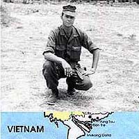 Photo of Lance Corporal Baronowski in Vietnam